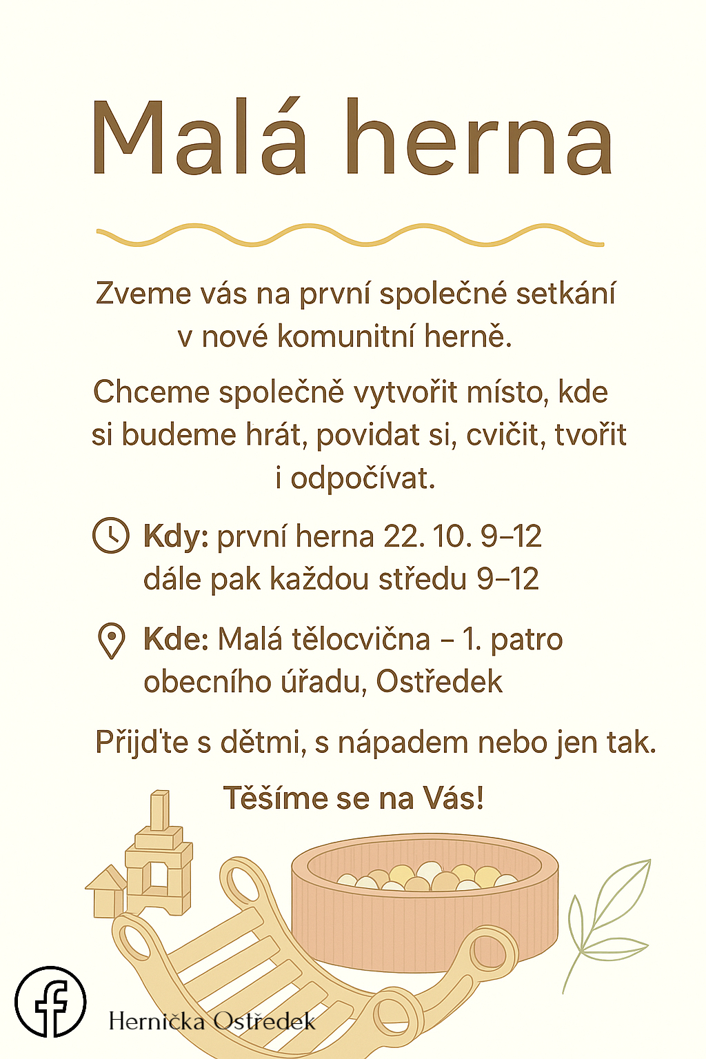 Malá herna v Ostředku