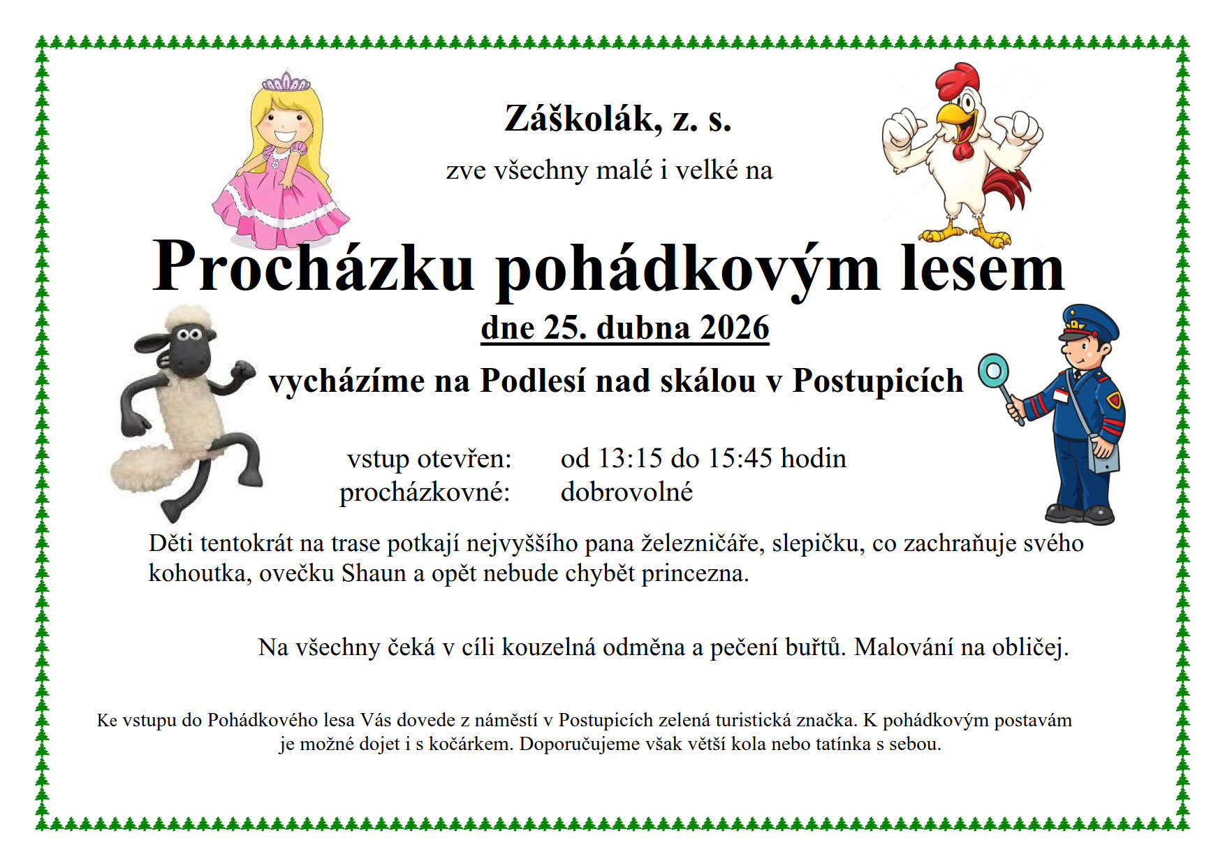 Procházka pohádkovým lesem