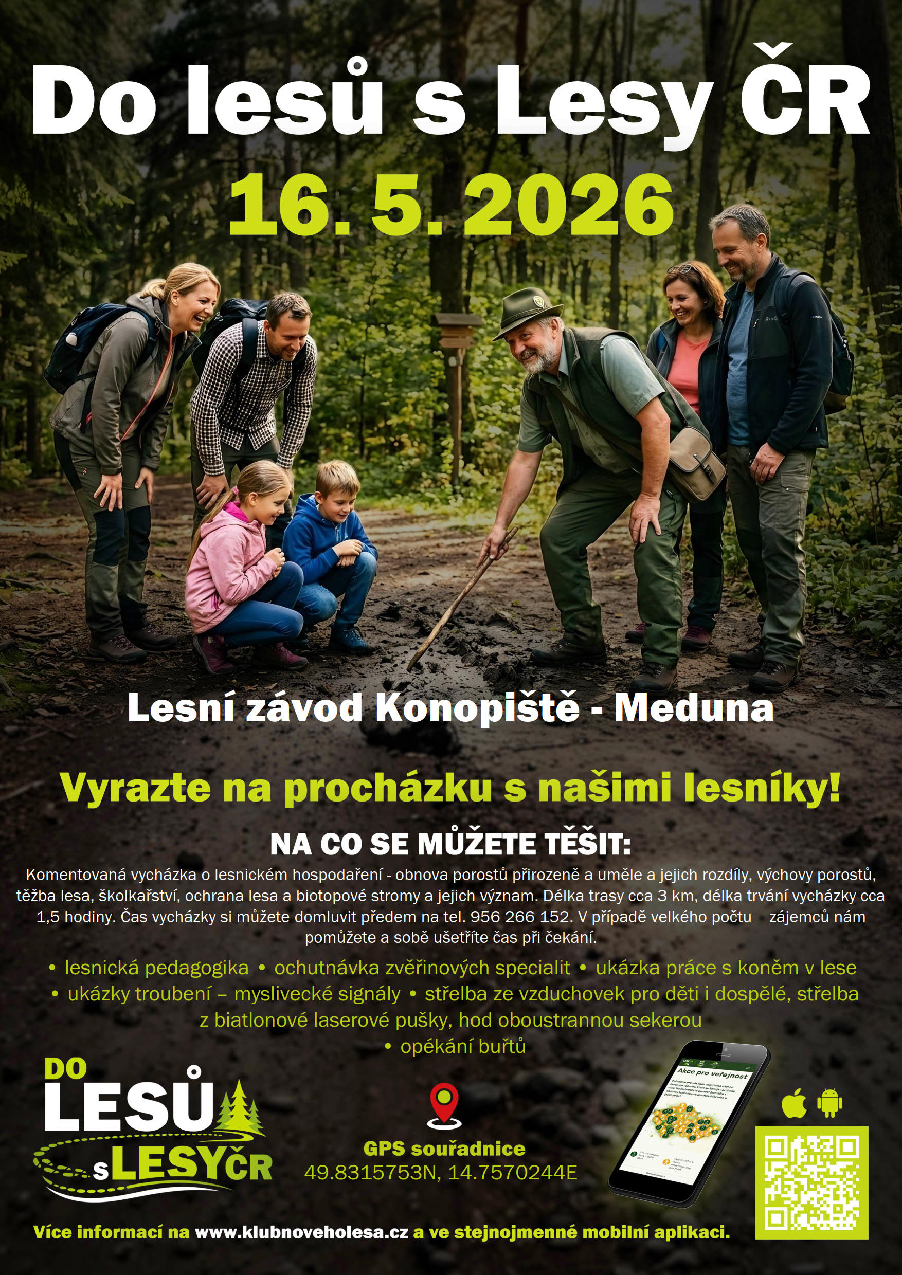 Do lesů s Lesy ČR